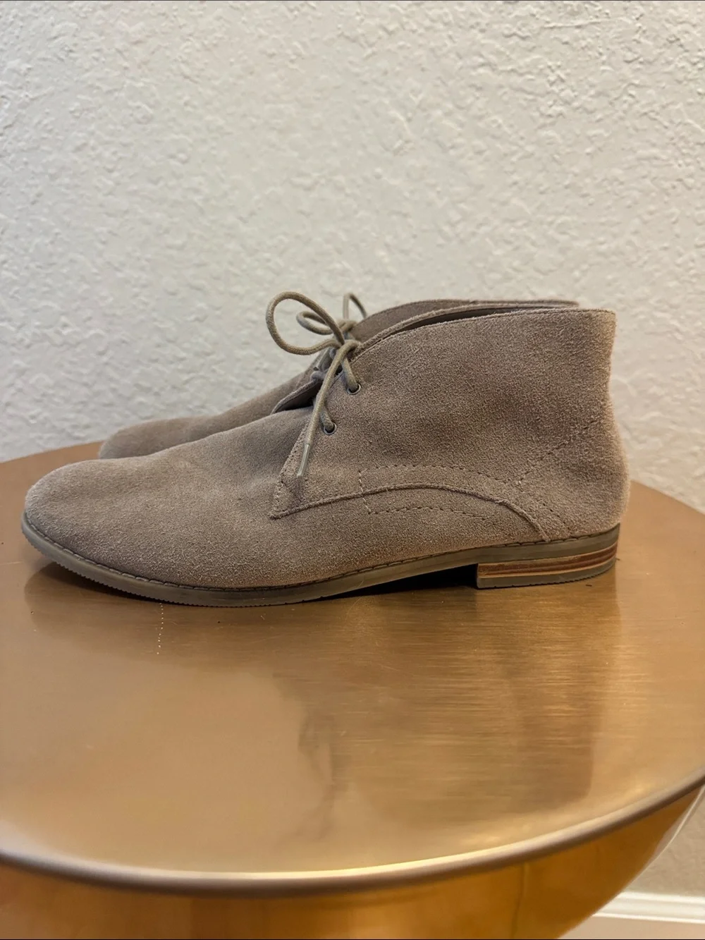 Franco Sarto Men's Suede Chukka Boots - Taupe